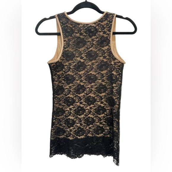 Bisou Bisou Michelle Bohbot lace tank size Small - Picture 2 of 5